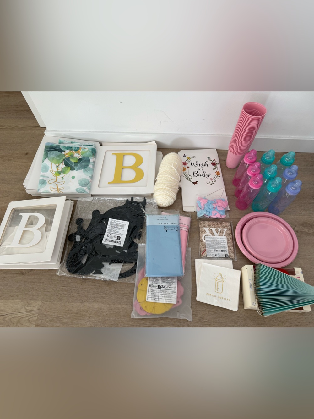 Baby Shower or Gender Reveal Party Decor Bundle